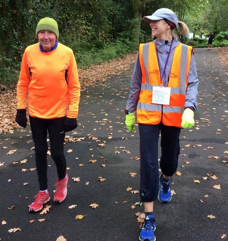 Ron Hill at Hyde parkrun